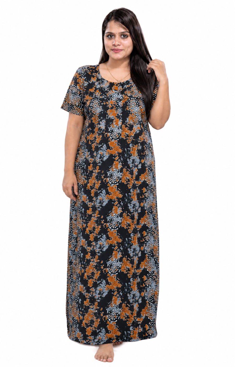 Inbarani Vertical Feeding Nighty
